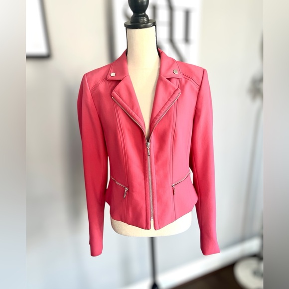 White House Black Market Moto Jacket - Picture 2 of 10